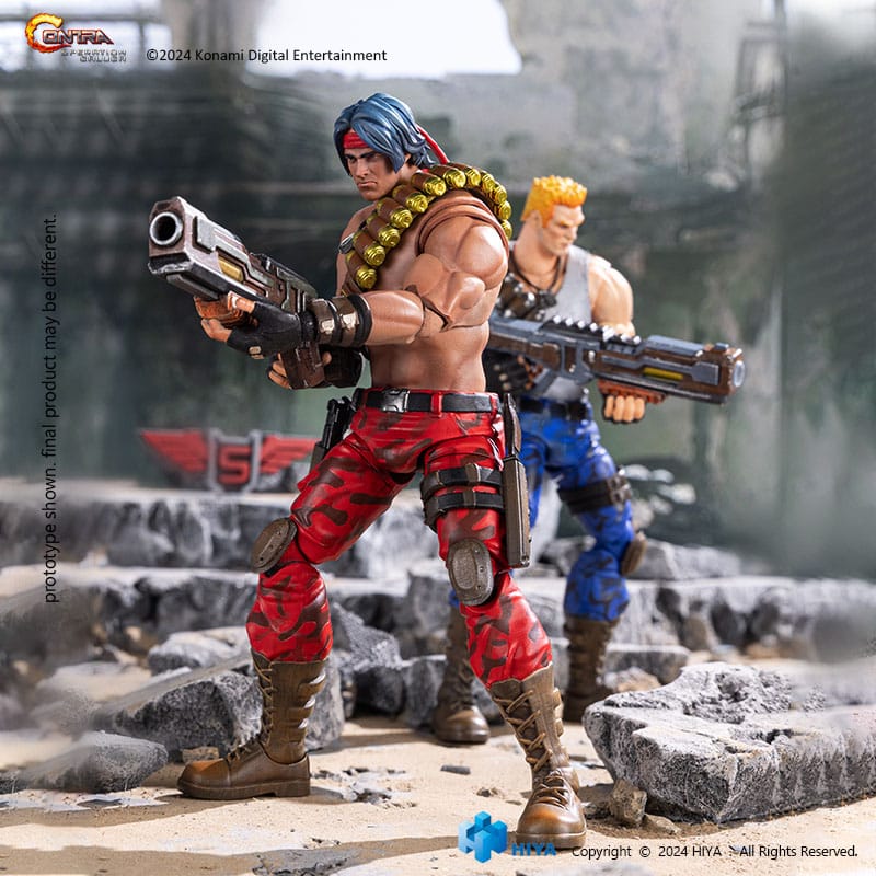 Contra: Operation Galuga Exquisite Basic Lance Bean 16 cm Action Figure