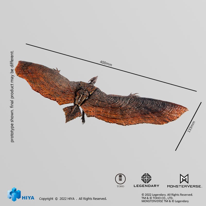 Godzilla: King of the Monsters Rodan Exquisite Action Figure 13 cm