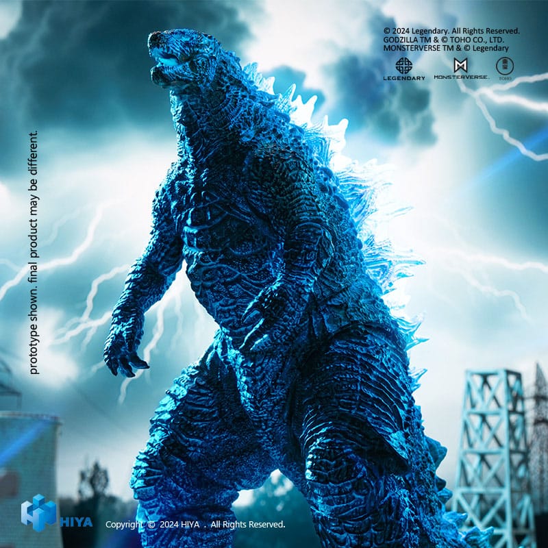 Godzilla x Kong: The New Empire Exquisite Basic Energized Godzilla 18 cm Action Figure