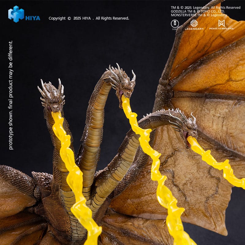 Godzilla: King of the Monsters 2019 Exquisite Basic Action Figure King Ghidorah 2.0 25 cm