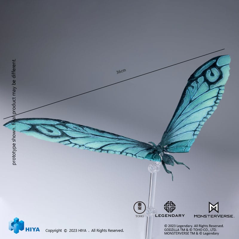 Godzilla: King of the Monsters Mothra Emerald Titan Version 36cm Exquisite Basic Action Figure