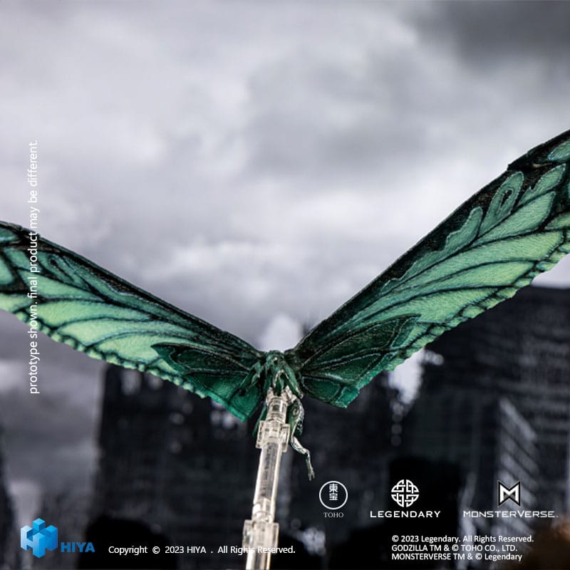 Godzilla: King of the Monsters Mothra Emerald Titan Version 36cm Exquisite Basic Action Figure