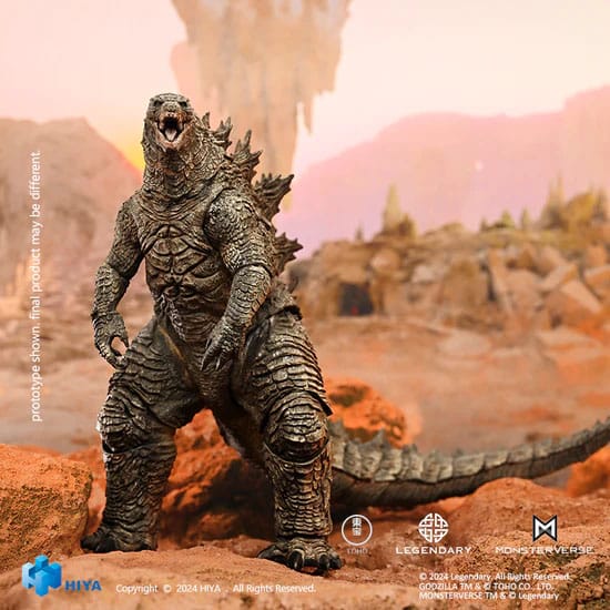 Godzilla x Kong: The New Empire Exquisite Basic Godzilla 18 cm Action Figure