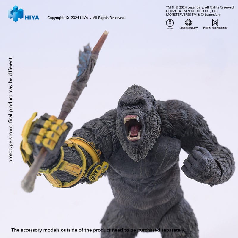 Godzilla x Kong The New Empire Exquisite Basic Kong B.E.A.S.T. Glove Ver. 16 cm Action Figure