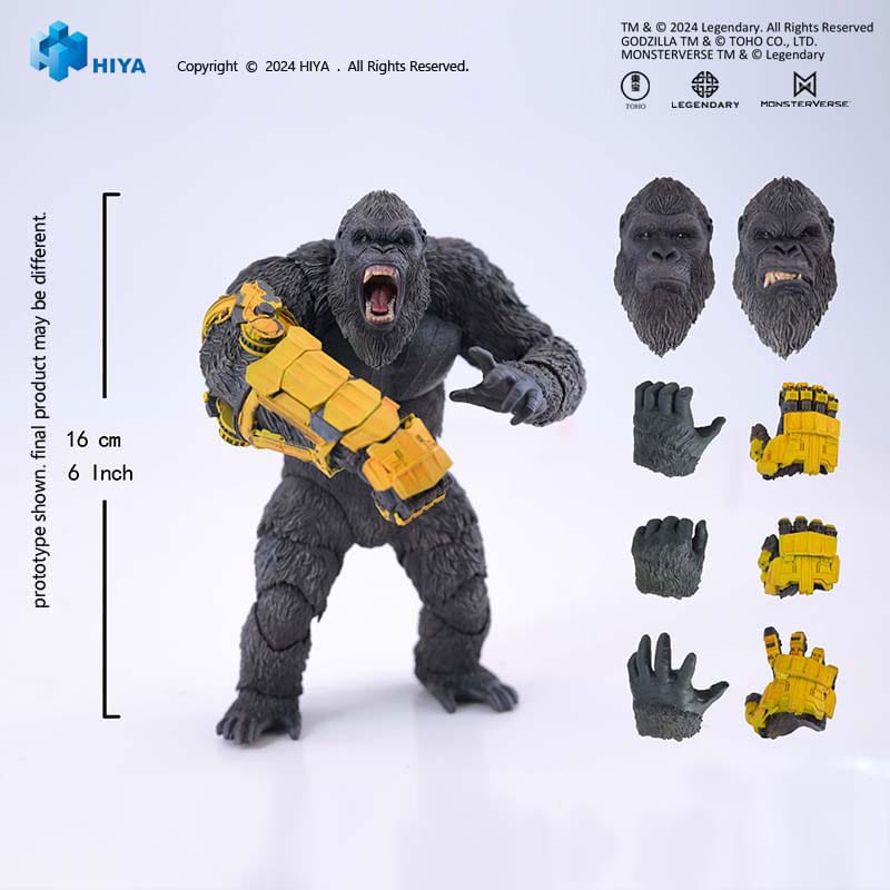 Godzilla x Kong The New Empire Exquisite Basic Kong B.E.A.S.T. Glove Ver. 16 cm Action Figure