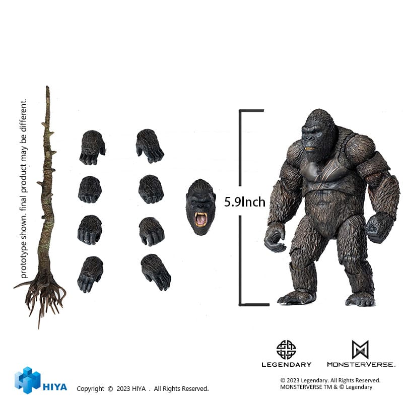 Kong: Skull Island Kong 15cm Exquisite Basic Action Figure