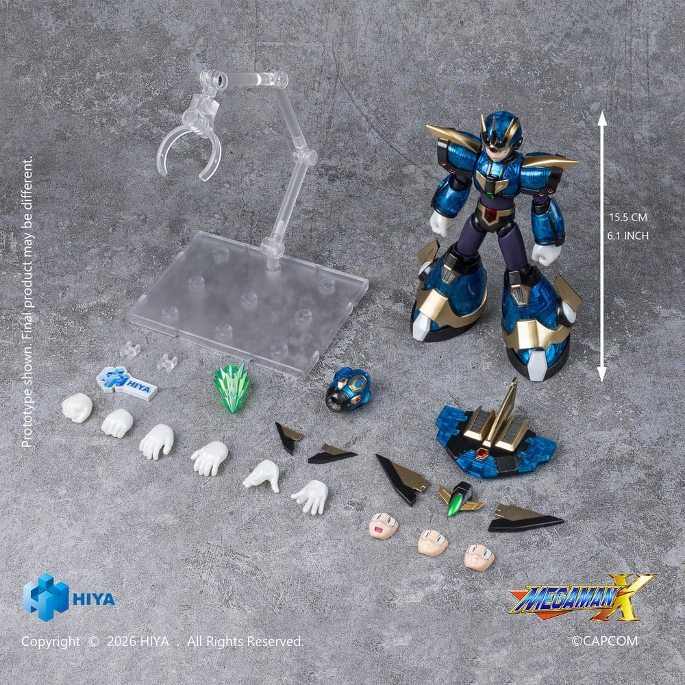 Mega Man X Exquisite Basic Action Figure X Ultimate Armor Version 16 cm