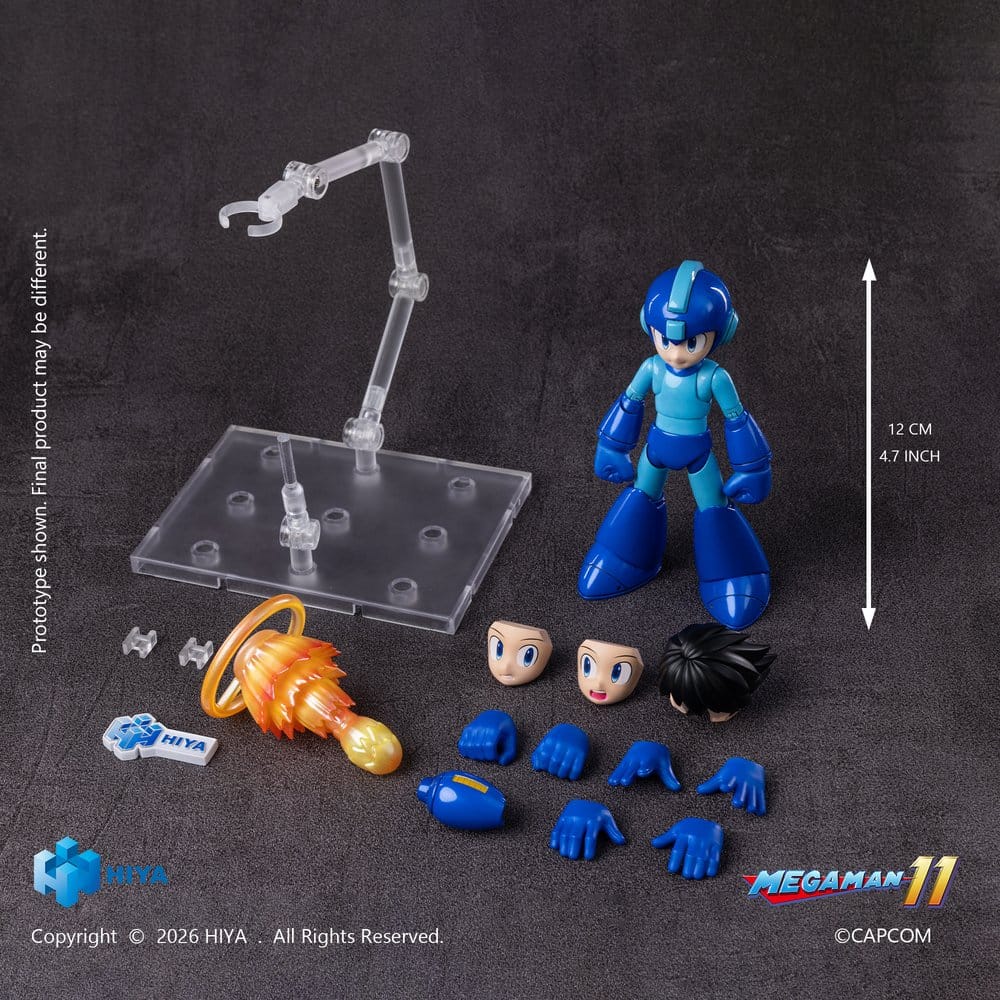 Mega Man Exquisite Basic Series Action Figure Mega Man 12 cm