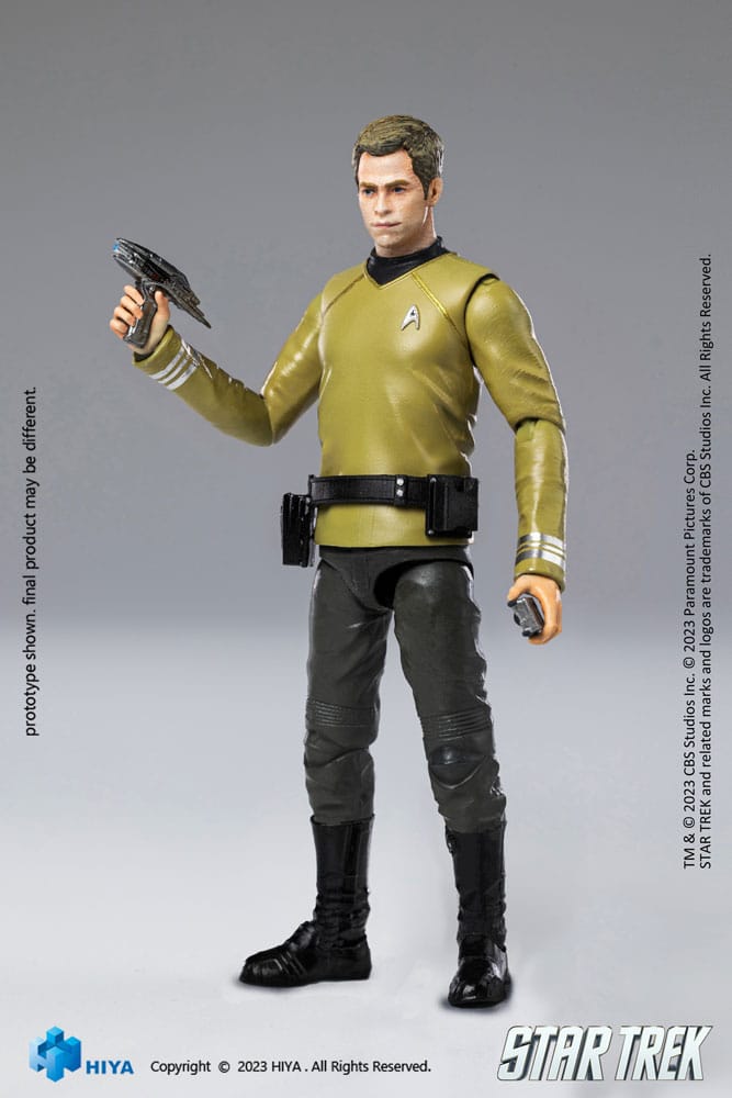 Star Trek (2009) James T. Kirk 1/18 Scale Exquisite Mini Action Figure