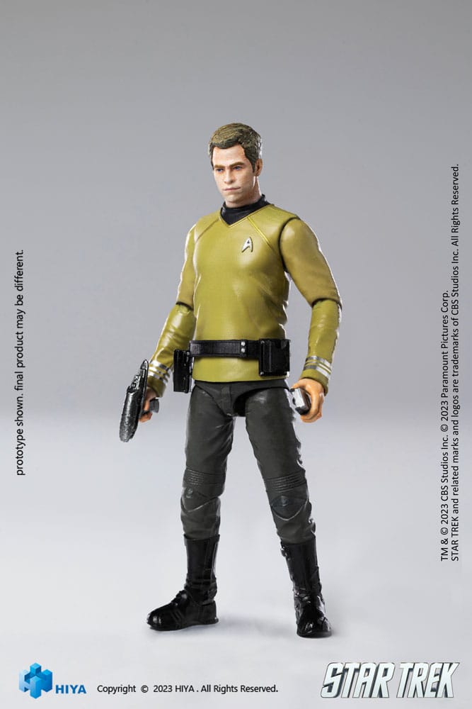 Star Trek (2009) James T. Kirk 1/18 Scale Exquisite Mini Action Figure