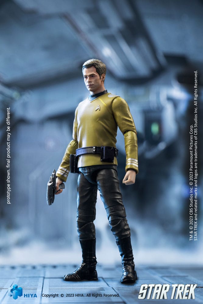 Star Trek (2009) James T. Kirk 1/18 Scale Exquisite Mini Action Figure