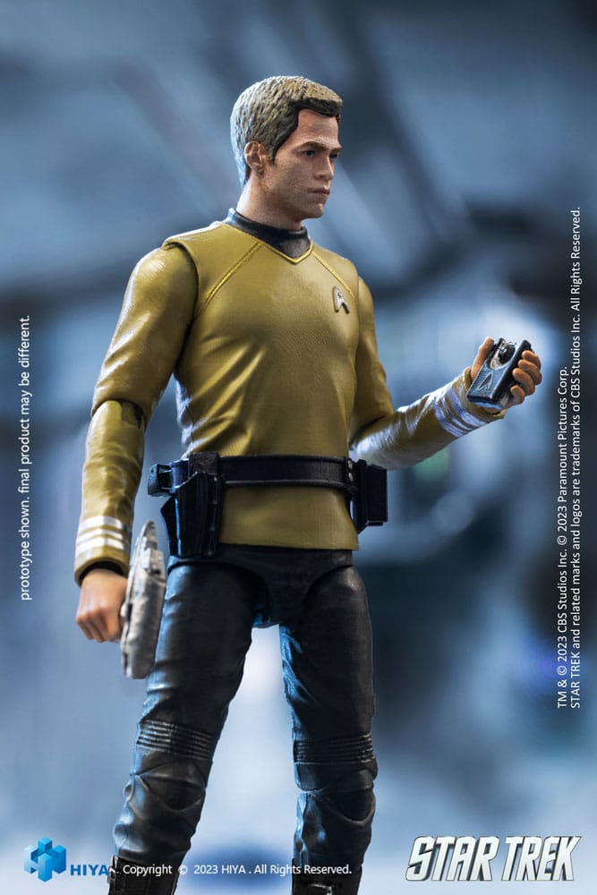 Star Trek (2009) James T. Kirk 1/18 Scale Exquisite Mini Action Figure