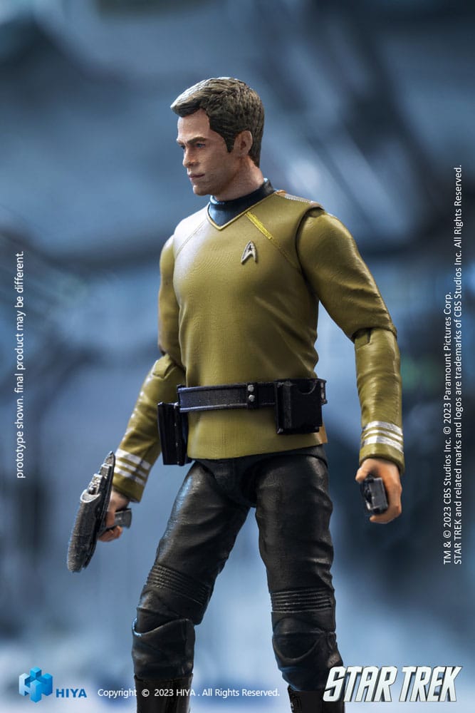 Star Trek (2009) James T. Kirk 1/18 Scale Exquisite Mini Action Figure