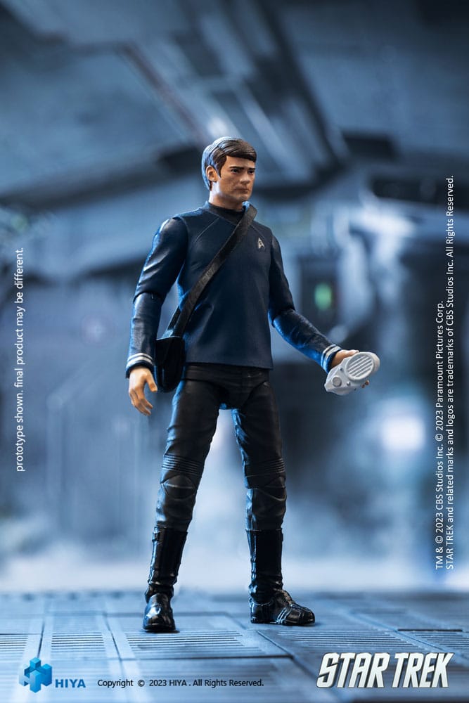 Star Trek (2009) Dr. Leonard McCoy 1/18 Scale Exquisite Mini Action Figure