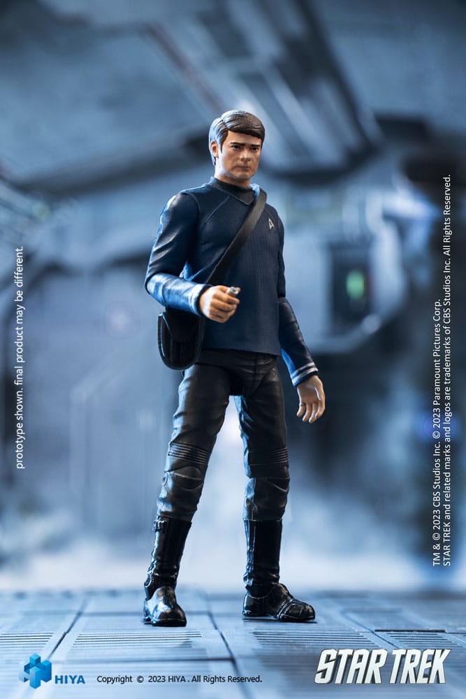 Star Trek (2009) Dr. Leonard McCoy 1/18 Scale Exquisite Mini Action Figure