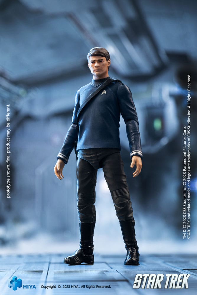 Star Trek (2009) Dr. Leonard McCoy 1/18 Scale Exquisite Mini Action Figure