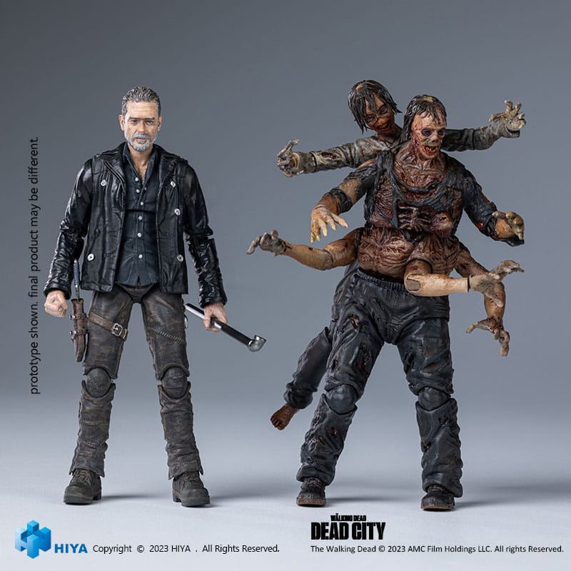 The Walking Dead Dead City Negan 11cm 1/18 Scale Exquisite Mini Action Figure