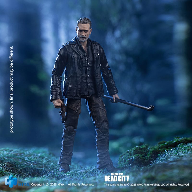 The Walking Dead Dead City Negan 11cm 1/18 Scale Exquisite Mini Action Figure