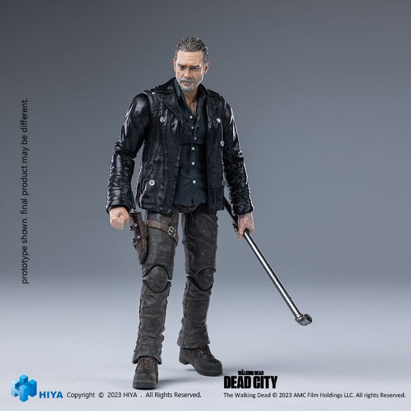 The Walking Dead Dead City Negan 11cm 1/18 Scale Exquisite Mini Action Figure