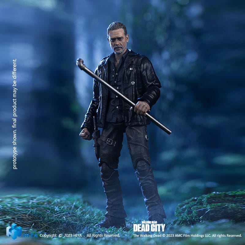 The Walking Dead Dead City Negan 11cm 1/18 Scale Exquisite Mini Action Figure
