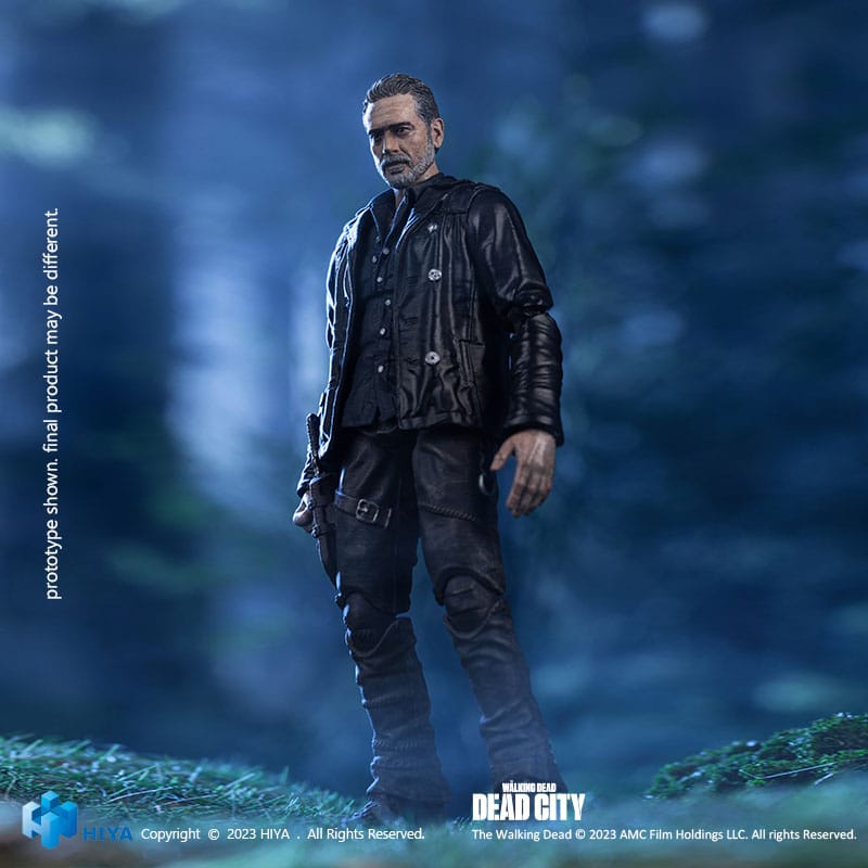The Walking Dead Dead City Negan 11cm 1/18 Scale Exquisite Mini Action Figure