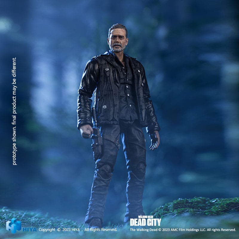 The Walking Dead Dead City Negan 11cm 1/18 Scale Exquisite Mini Action Figure