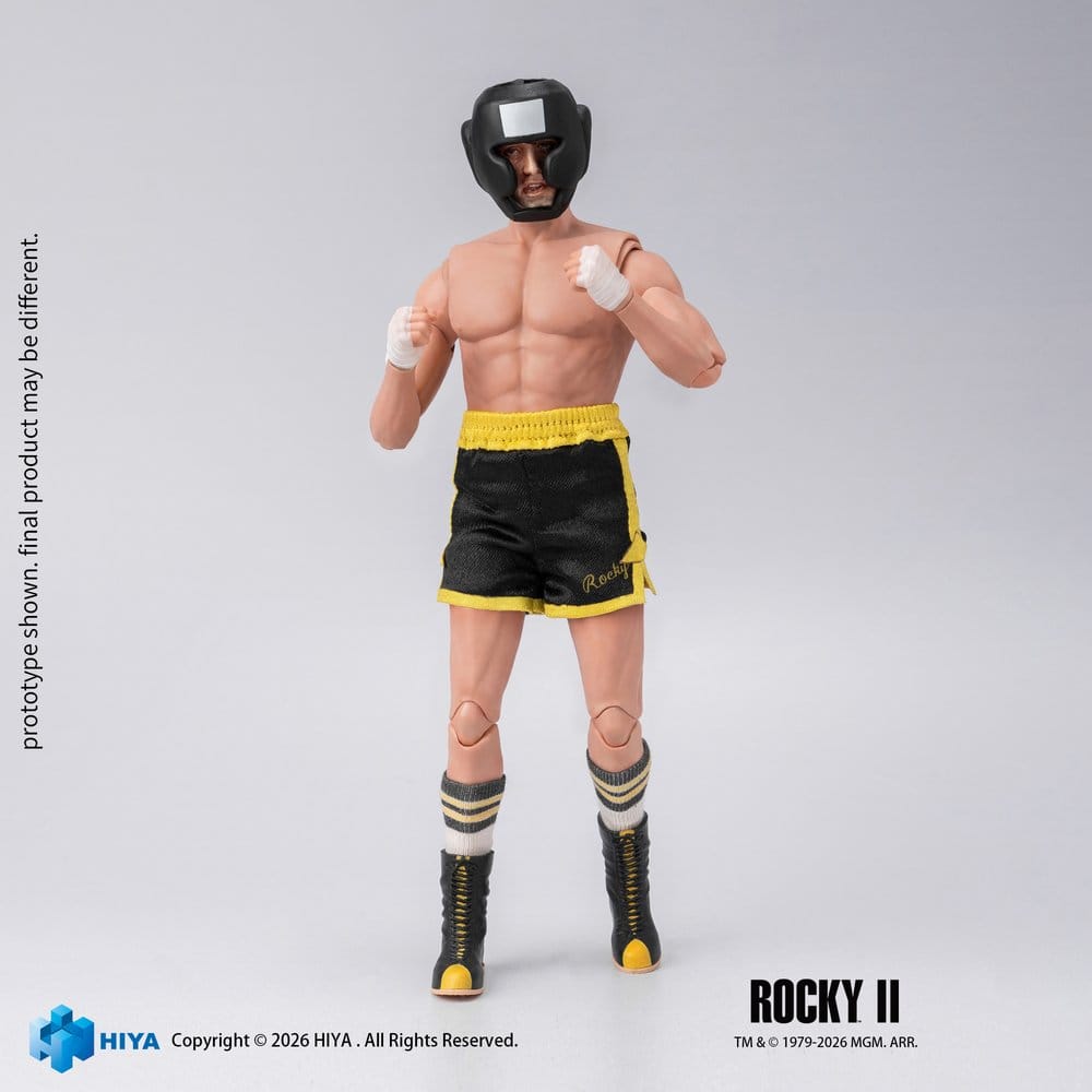 Rocky II Exquisite Super Action Figure 1/12 Rocky Boxer Version 16 cm