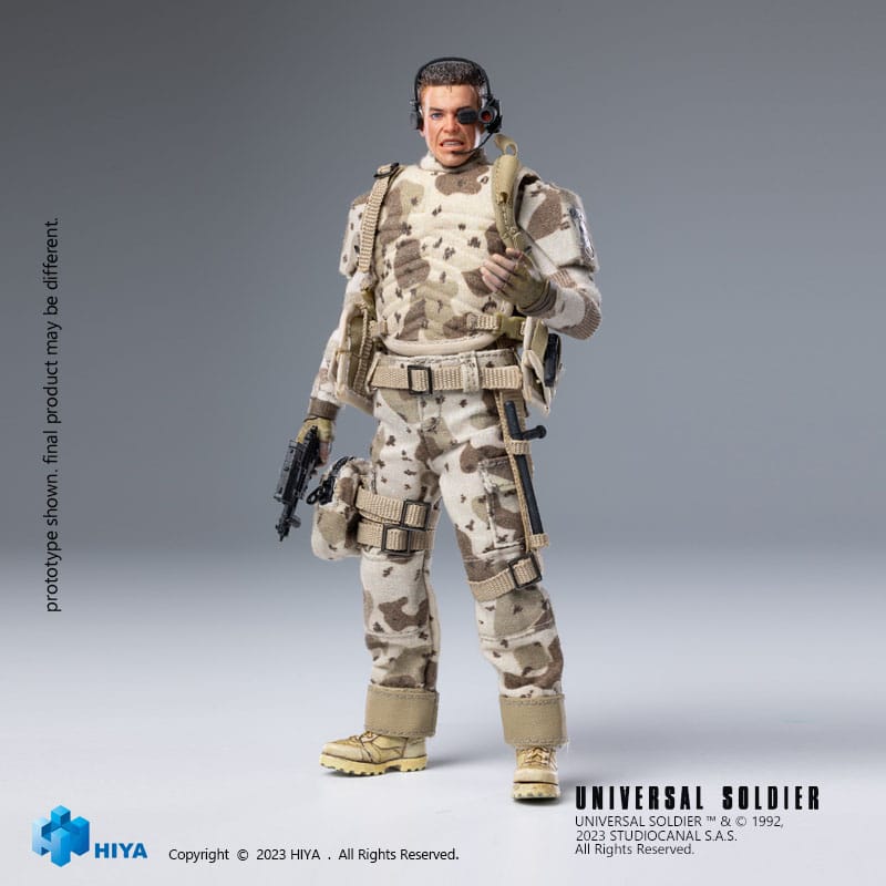 Universal Soldier Luc Deveraux 16cm 1/12 Scale Exquisite Super Series Action Figure
