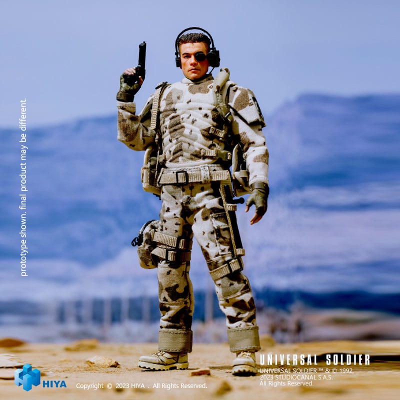 Universal Soldier Luc Deveraux 16cm 1/12 Scale Exquisite Super Series Action Figure