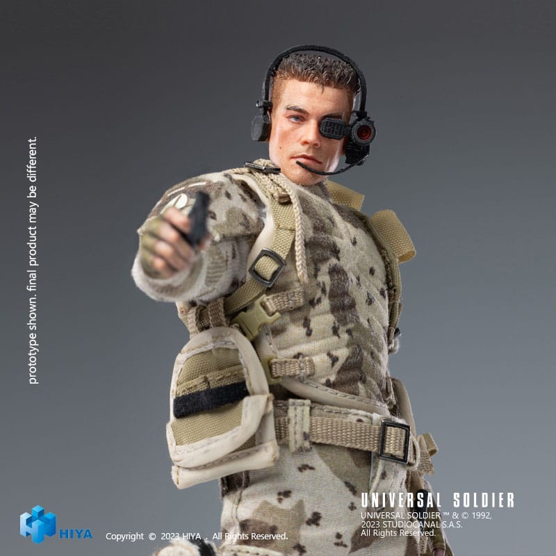 Universal Soldier Luc Deveraux 16cm 1/12 Scale Exquisite Super Series Action Figure