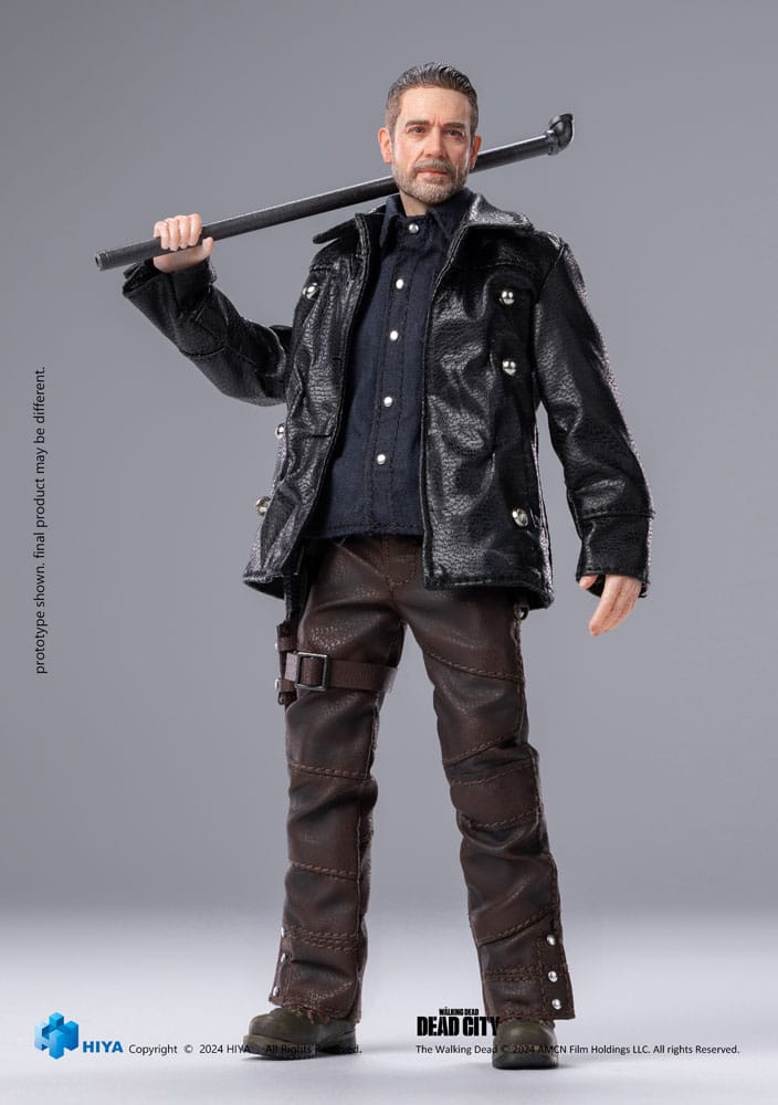 The Walking Dead: Dead City Exquisite Super Series Negan 16 cm 1/12 Action Figure