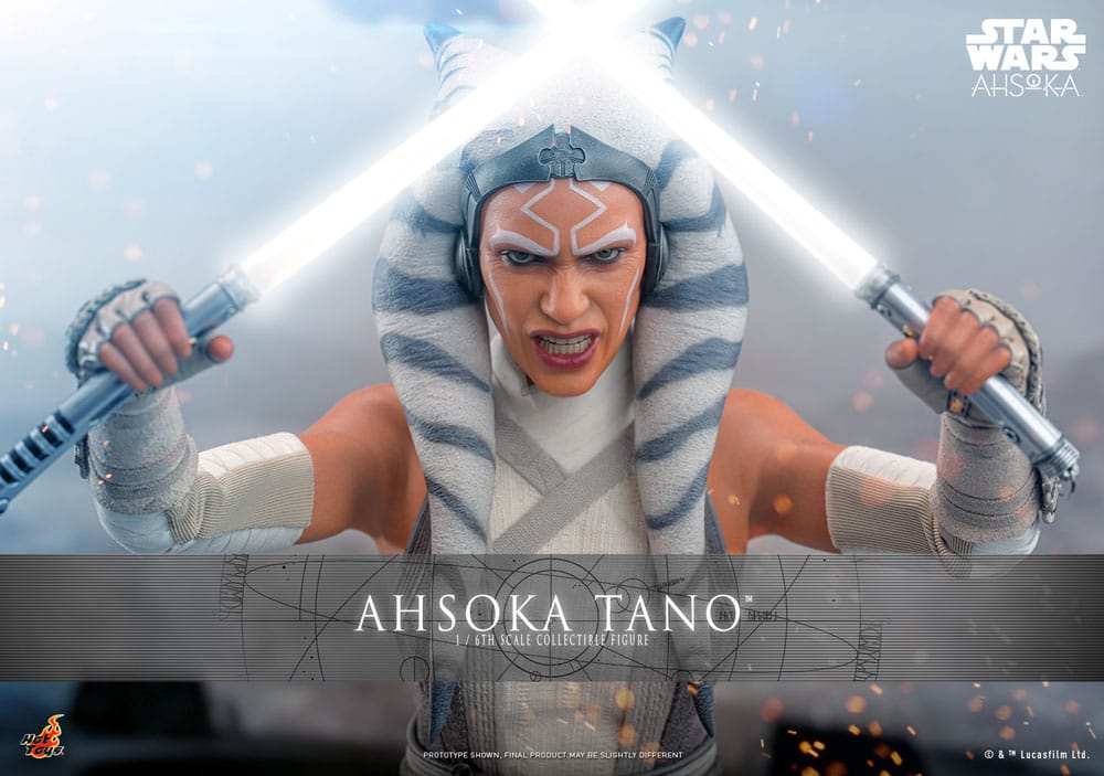 Star Wars Ahsoka Ahsoka Tano 28cm 1/6 Scale HOT TOYS Action Figure