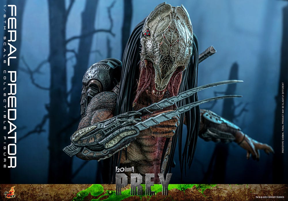 Prey Feral Predator 37 cm 1/6 Scale HOT TOYS Action Figure