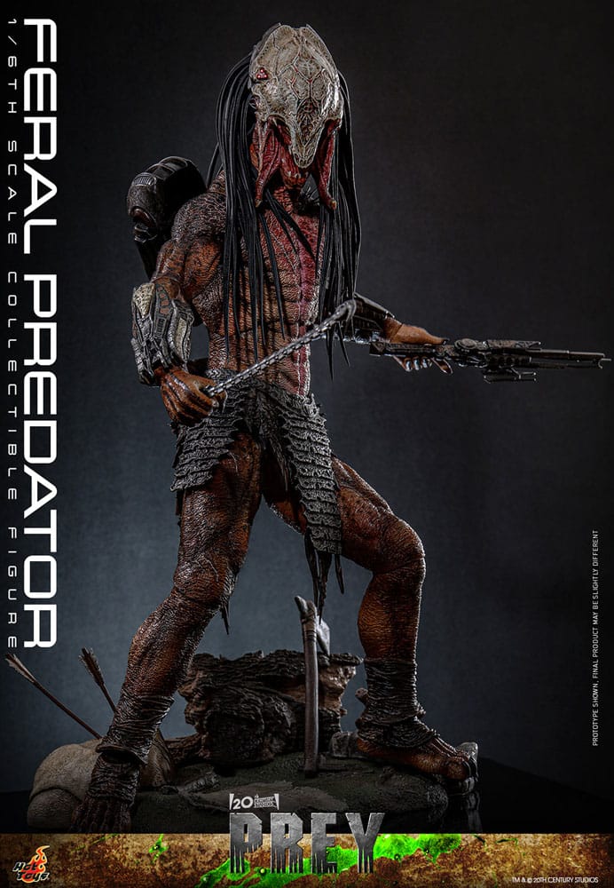 Prey Feral Predator 37 cm 1/6 Scale HOT TOYS Action Figure