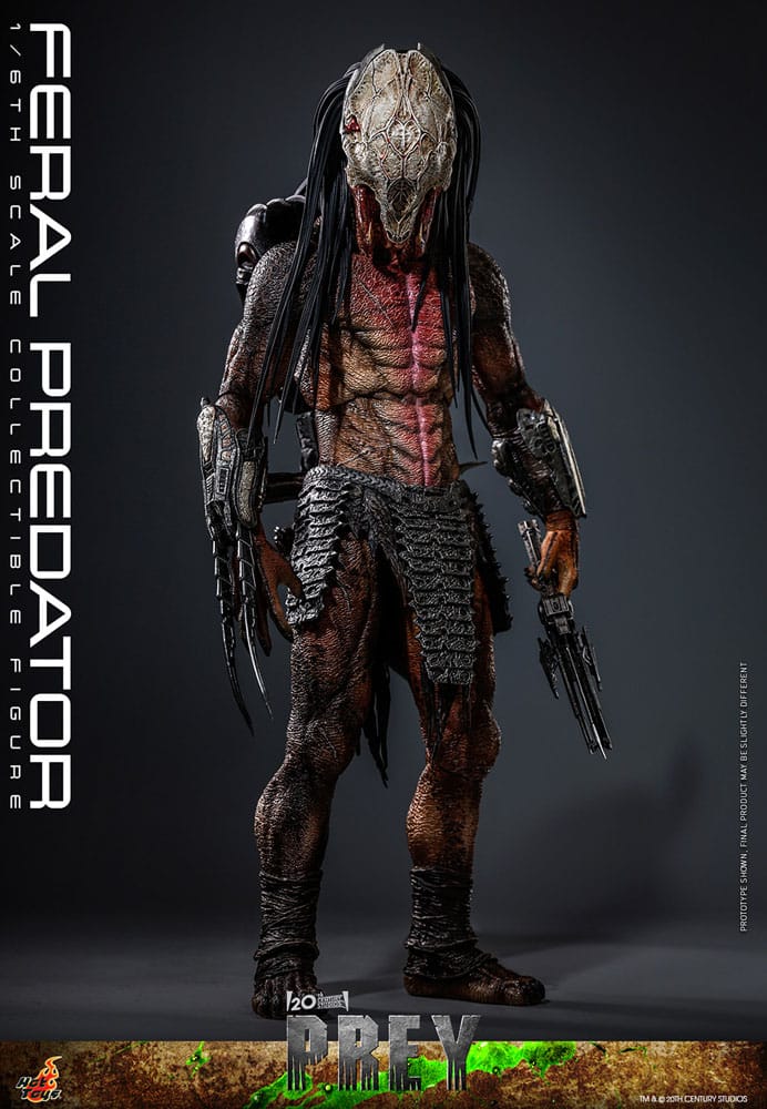 Prey Feral Predator 37 cm 1/6 Scale HOT TOYS Action Figure