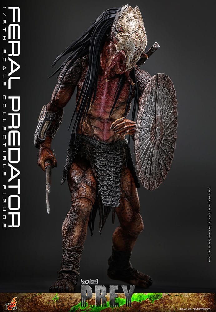 Prey Feral Predator 37 cm 1/6 Scale HOT TOYS Action Figure