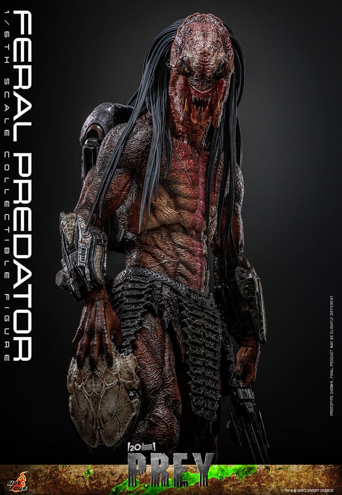 Prey Feral Predator 37 cm 1/6 Scale HOT TOYS Action Figure