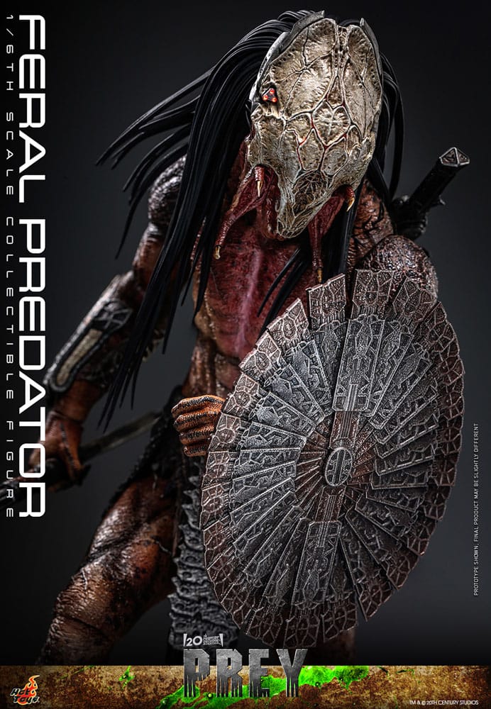 Prey Feral Predator 37 cm 1/6 Scale HOT TOYS Action Figure
