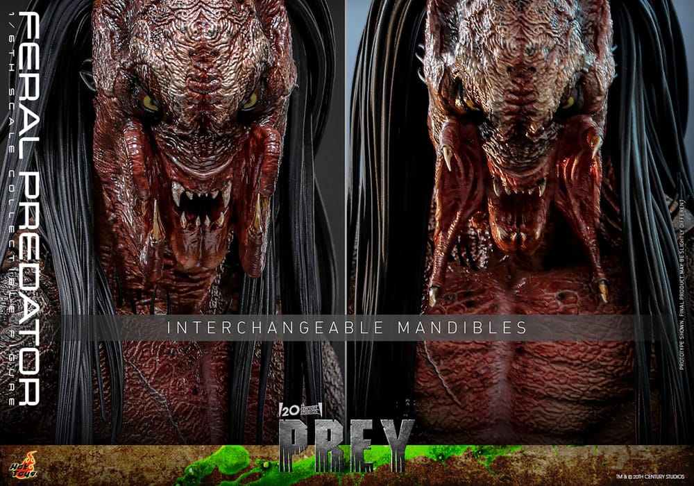 Prey Feral Predator 37 cm 1/6 Scale HOT TOYS Action Figure