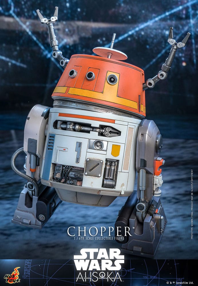 Star Wars Ahsoka Chopper 18cm 1/6 Scale Hot Toys Action Figure