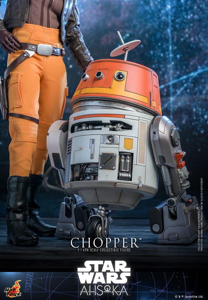 Star Wars Ahsoka Chopper 18cm 1/6 Scale Hot Toys Action Figure