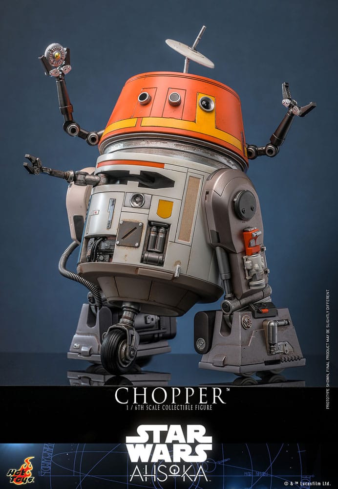 Star Wars Ahsoka Chopper 18cm 1/6 Scale Hot Toys Action Figure