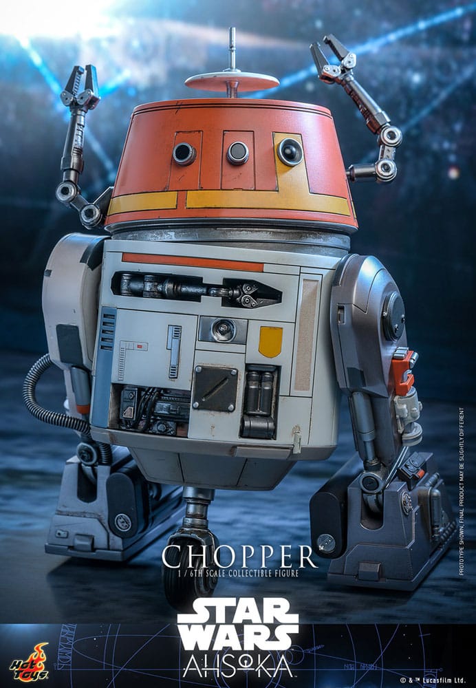 Star Wars Ahsoka Chopper 18cm 1/6 Scale Hot Toys Action Figure