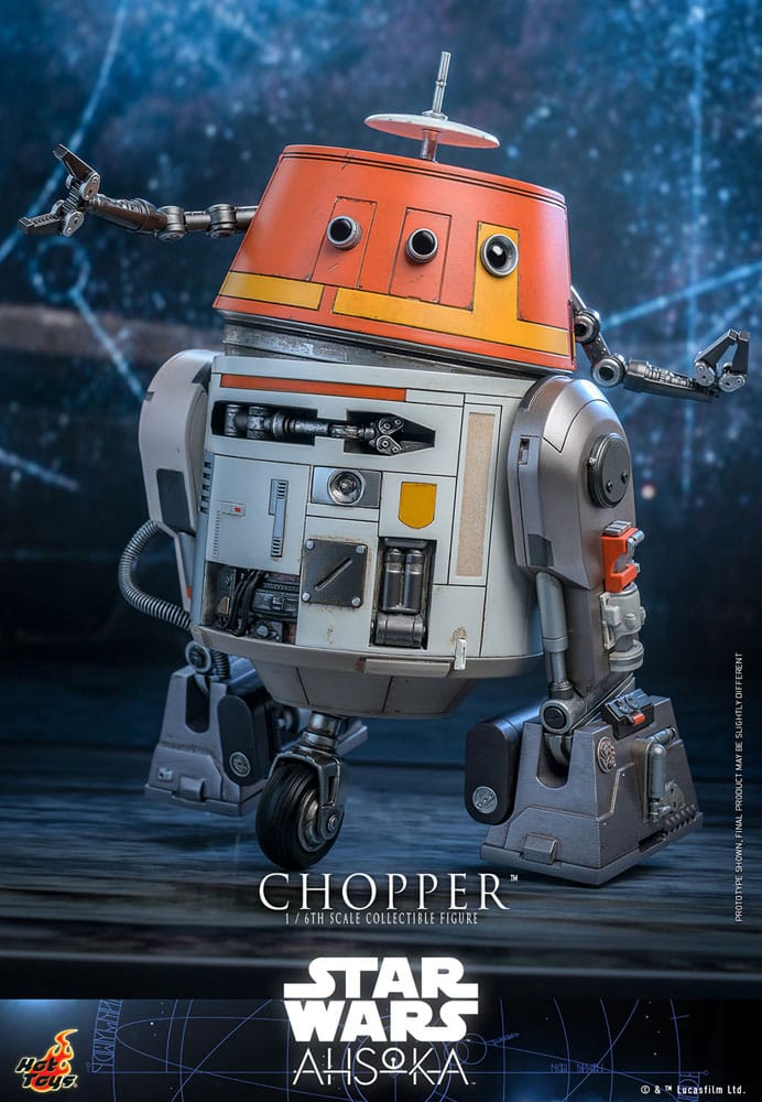 Star Wars Ahsoka Chopper 18cm 1/6 Scale Hot Toys Action Figure