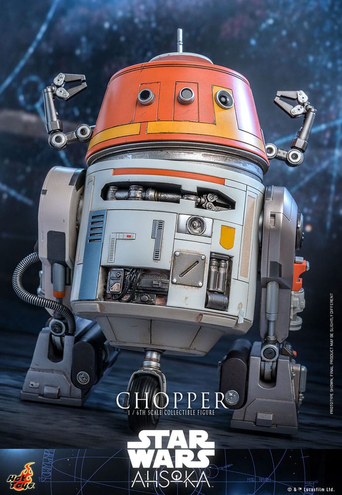 Star Wars Ahsoka Chopper 18cm 1/6 Scale Hot Toys Action Figure