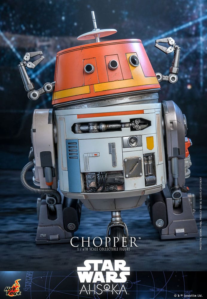 Star Wars Ahsoka Chopper 18cm 1/6 Scale Hot Toys Action Figure