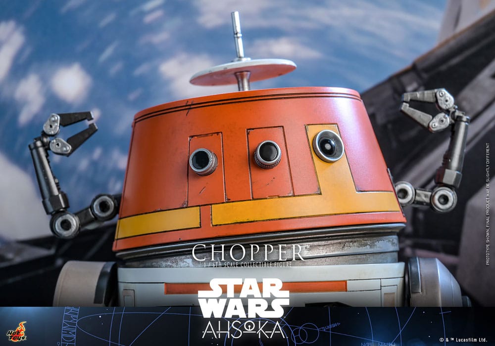 Star Wars Ahsoka Chopper 18cm 1/6 Scale Hot Toys Action Figure