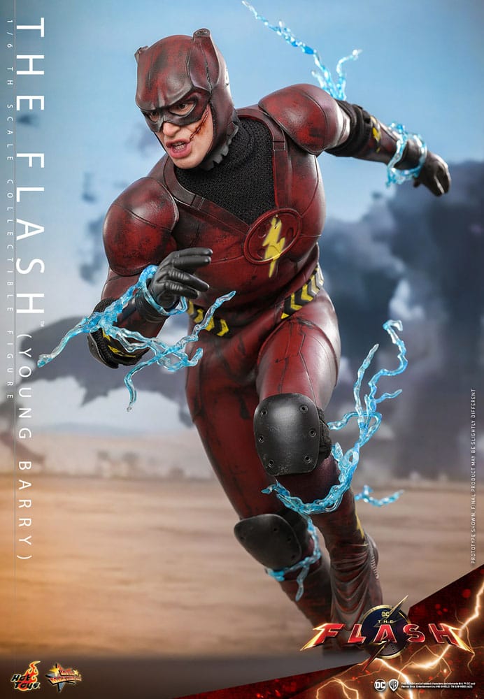DC Comics The Flash Movie The Flash (Young Barry) 30 cm 1/6 Scale Hot Toys Masterpiece Action Figure