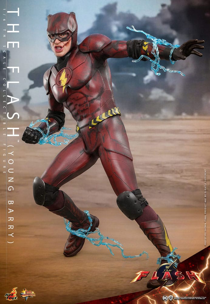 DC Comics The Flash Movie The Flash (Young Barry) 30 cm 1/6 Scale Hot Toys Masterpiece Action Figure