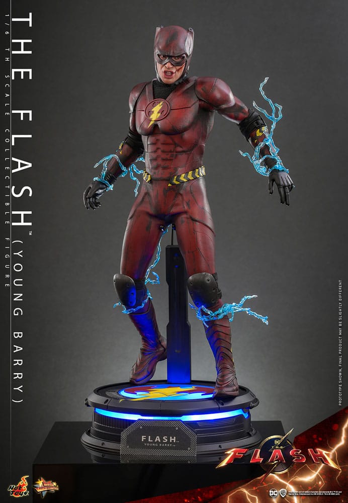 DC Comics The Flash Movie The Flash (Young Barry) 30 cm 1/6 Scale Hot Toys Masterpiece Action Figure